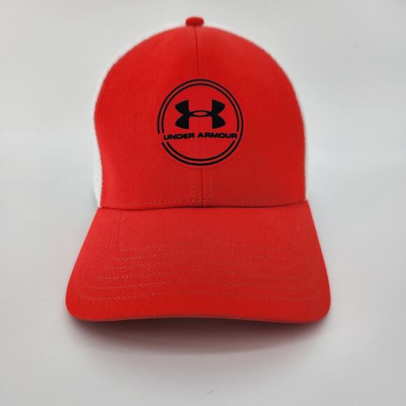 Under Armour Men's Iso-Chill Driver Mesh Golf Cap XL/XXL Red Soltice - Picture 1 of 7
